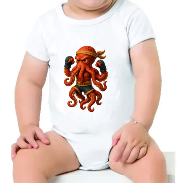 Body infantil Octopus Muay Thai - Imagem 4