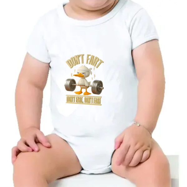 Body infantil Pato Dont Fart - Imagem 4
