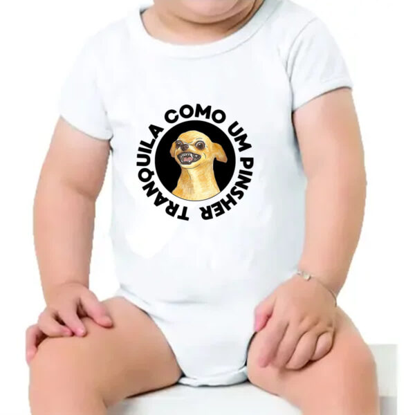 Body infantil Tranquila como um pinsher - Imagem 4