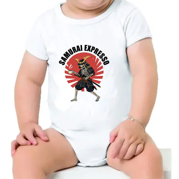 Body infantil Samurai Expresso - Imagem 4