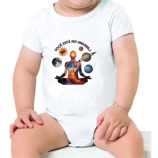 Body infantil Voce Esta no Universo - Imagem 4