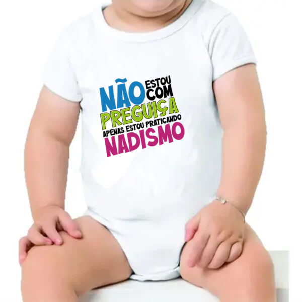 Body infantil Sem preguica apenas Nadismo - Imagem 4