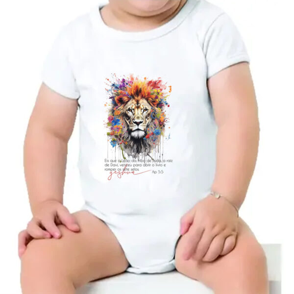 Body infantil Yeshua Apocalipse 5-5 - Imagem 4
