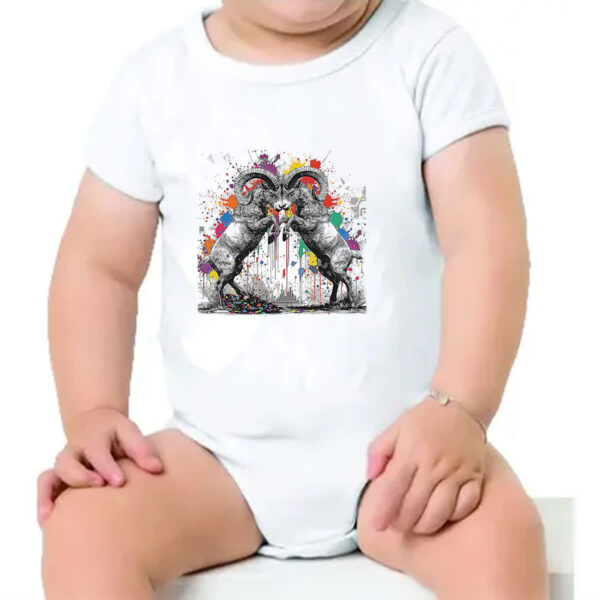 Body infantil Cabrito Montes Cabecada - Imagem 4