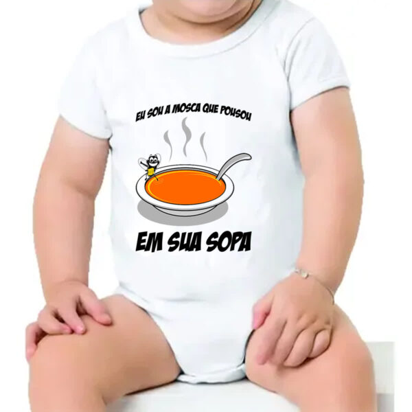 Body infantil Mosca na Sopa - Imagem 4