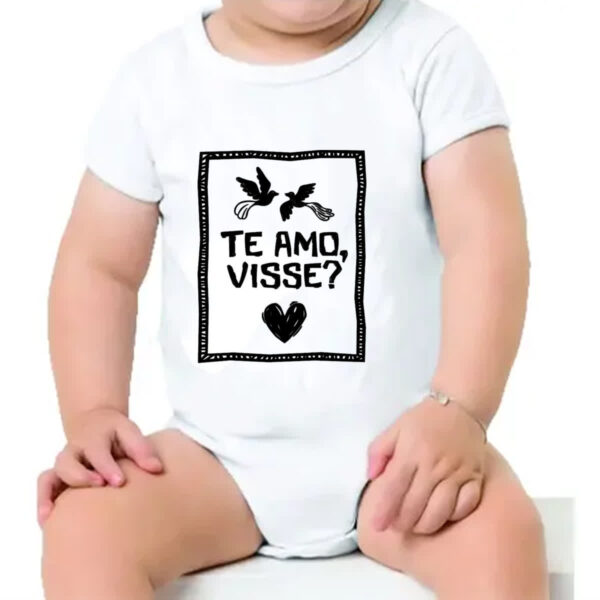 Body infantil Nordeste Te Amo Visse - Imagem 4