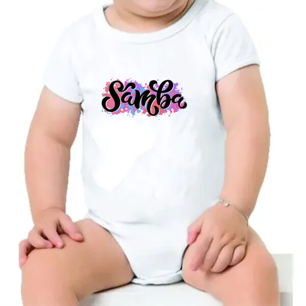 Body infantil Samba Splash Arte - Imagem 4