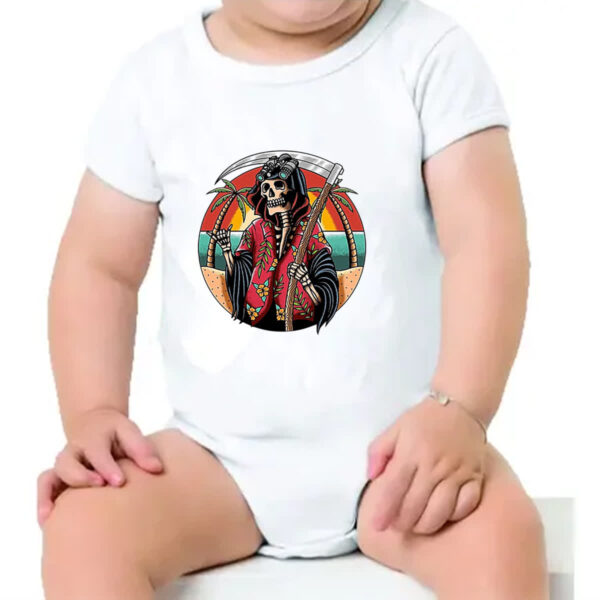 Body infantil Ceifador Ferias Sunset Art - Imagem 4