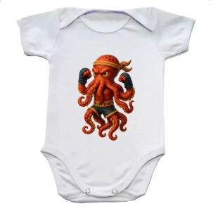 Body infantil Octopus Muay Thai