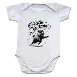 Body infantil Partiu Noitada Capivara