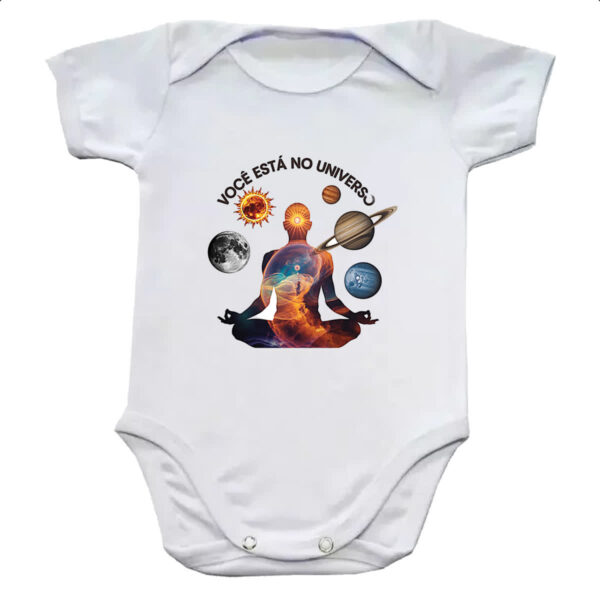 Body infantil Voce Esta no Universo