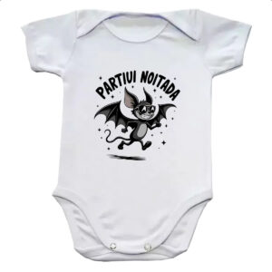 Body infantil Partiu Noitada Morcego
