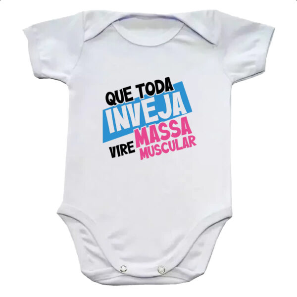 Body infantil Inveja vire massa muscular