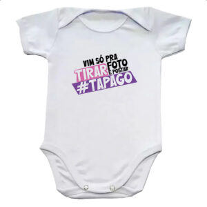 Body infantil Vim so pra tirar foto