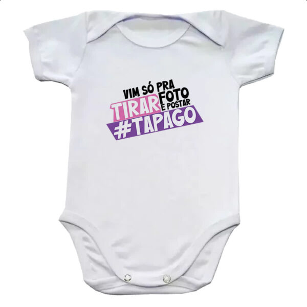 Body infantil Vim so pra tirar foto