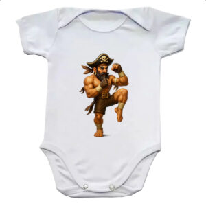 Body infantil Pirata Muay Thai
