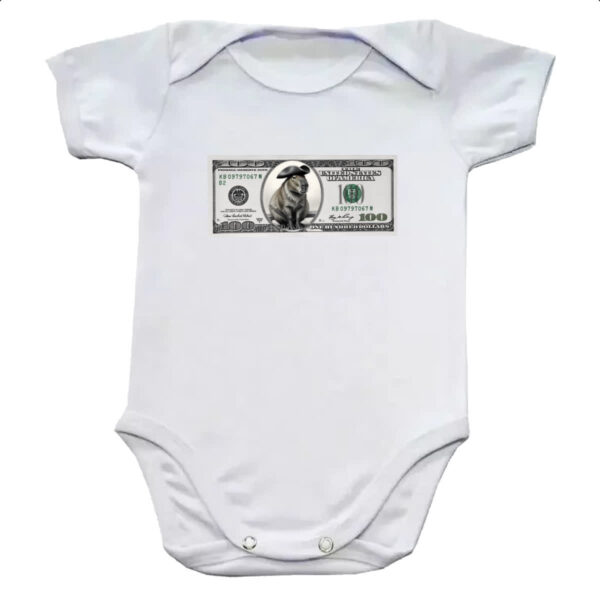 Body infantil Capivara 100 Dolares