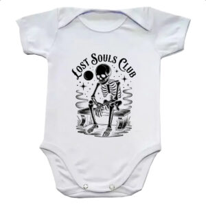 Body infantil Caveira Lost Souls Club