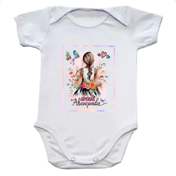 Body infantil Gospel Apenas abencoada