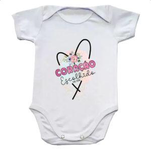 Body infantil Gospel Coracao escolhido