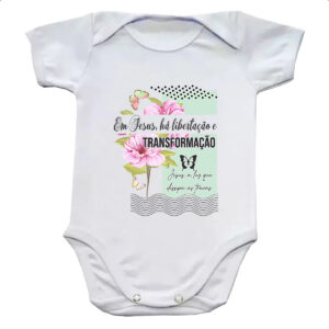 Body infantil Gospel Jesus transformacao