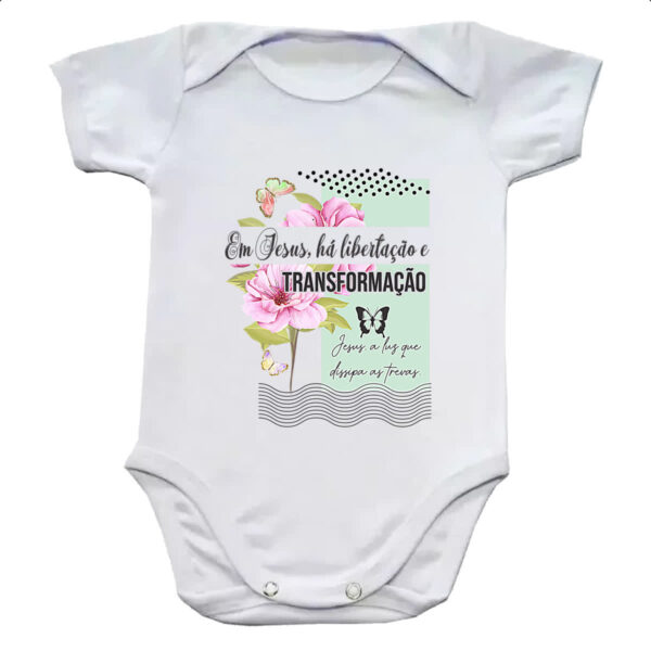 Body infantil Gospel Jesus transformacao