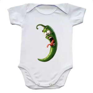 Body infantil Pimenta Verde Travessa