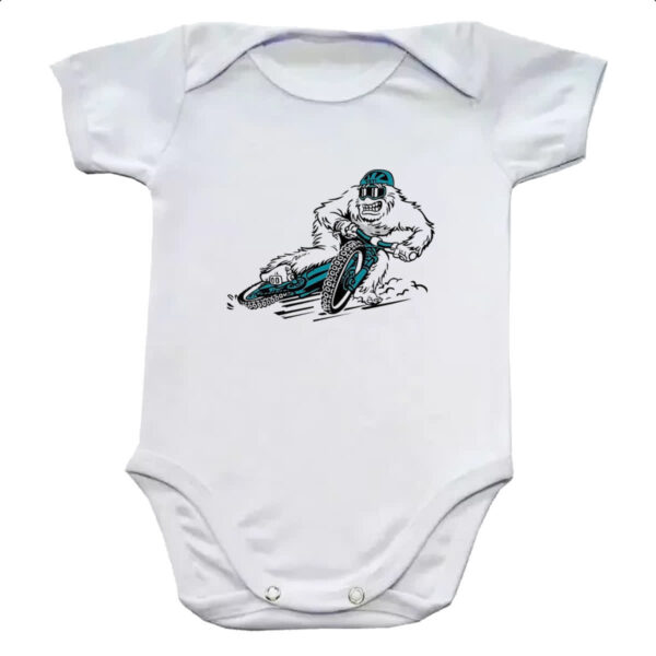 Body infantil Yeti na BMX
