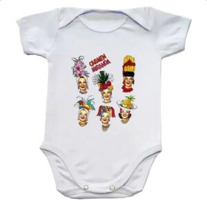 Body infantil Carmen Miranda Chapeus Arte