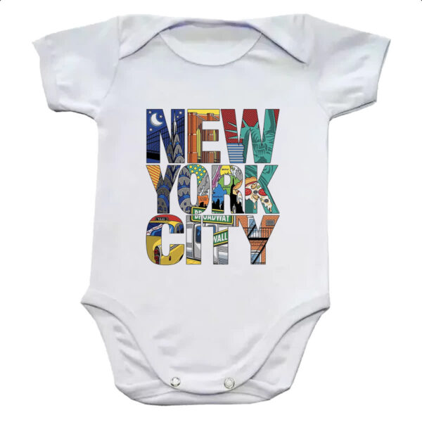 Body infantil New York City Elementos