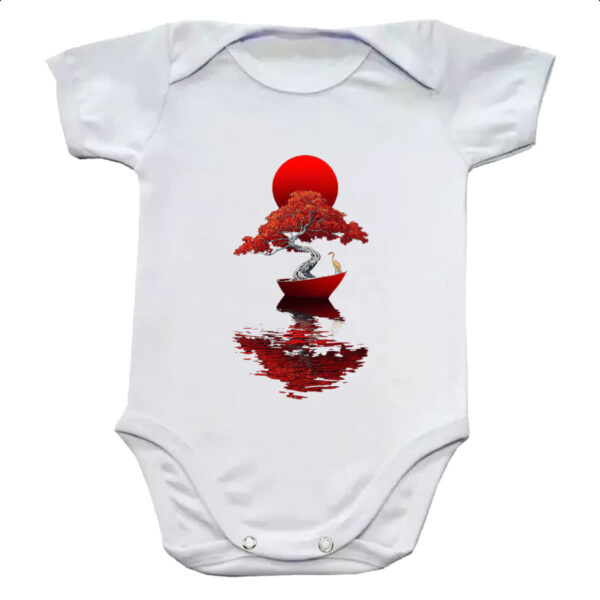 Body infantil Bonsai Barco Japan Arte