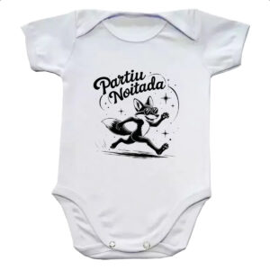 Body infantil Partiu Noitada Raposa