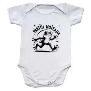 Body infantil Partiu Noitada Sapo