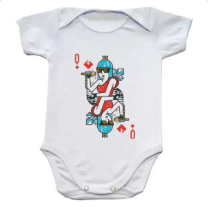 Body infantil Baralho Rainha Lady Gaga