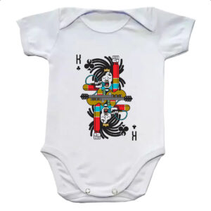 Body infantil Baralho Rei Bob Marley