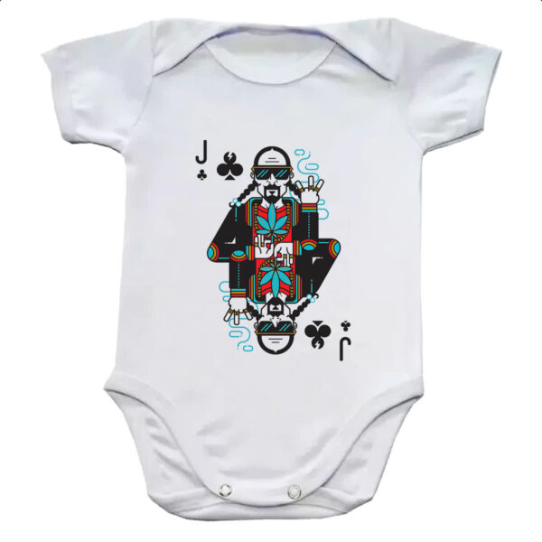 Body infantil Baralho Valete Snoop Dogg