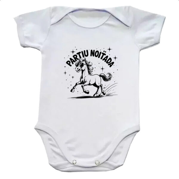 Body infantil Partiu Noitada Cavalo