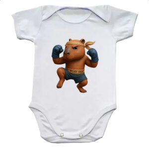 Body infantil Capivara Muay Thai