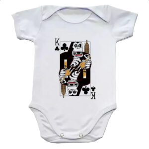 Body infantil Baralho Rei King Kong Parodia