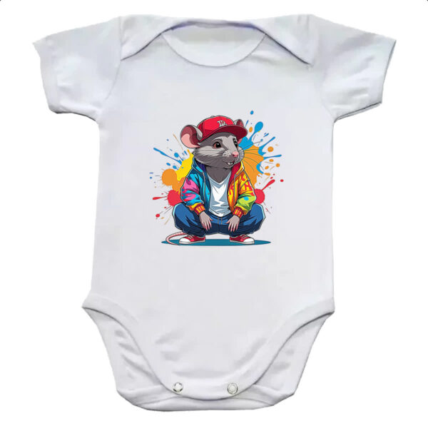 Body infantil Camundongo Arte Graffit