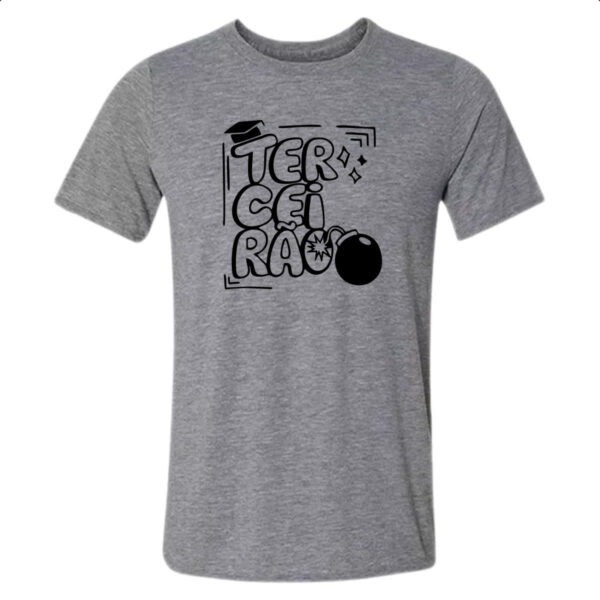 Camiseta Cinza Terceirao Bomba