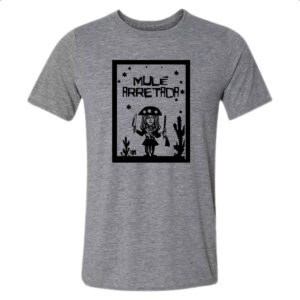 Camiseta Cinza Nordeste Mule Arretada