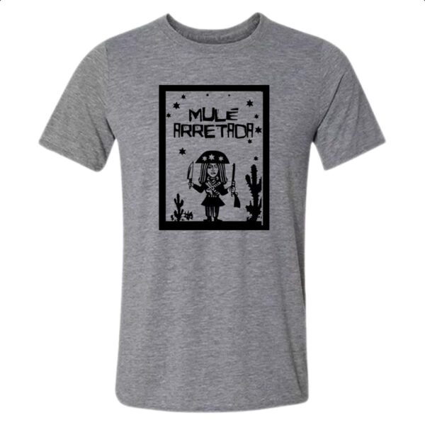 Camiseta Cinza Nordeste Mule Arretada