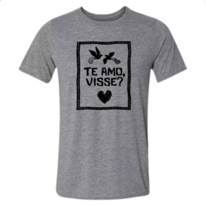 Camiseta Cinza Nordeste Te Amo Visse