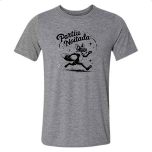Camiseta Cinza Partiu Noitada Raposa