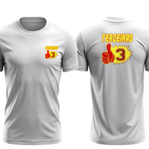Camiseta Unissex Terceirao Positivo 3 FC