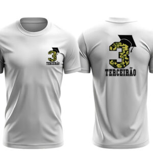 Camiseta Unissex Terceirao Camuflagem 3 com capelo FC