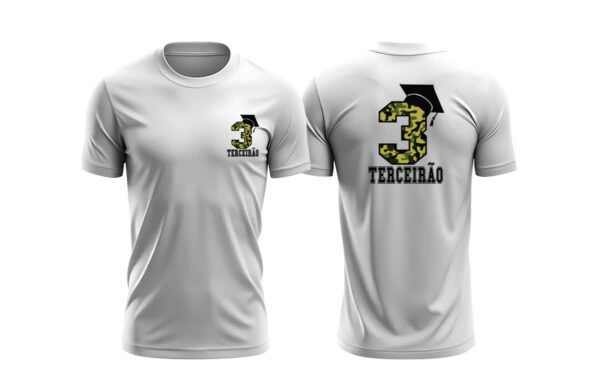 Camiseta Unissex Terceirao Camuflagem 3 com capelo FC