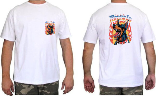 Camiseta Unissex Terceirao Doberman FC - Imagem 2