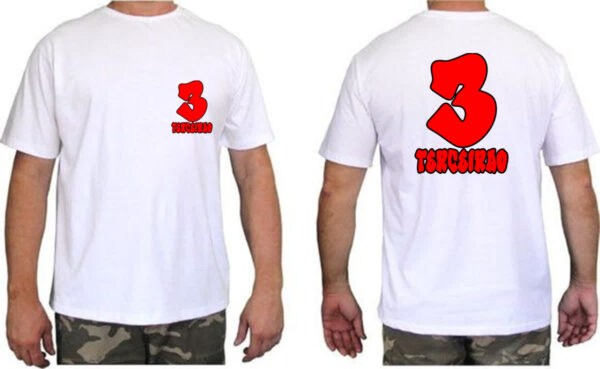 Camiseta Unissex Terceirao Grafite art FC - Imagem 2
